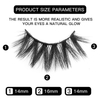 7 pares de pestañas postizas 3D Faux Mink Lashes Natural Look Wispy Fake Pestañas 16-20MM Volumen esponjoso Paquete de pestañas largas y gruesas 3 estilos mixtos 