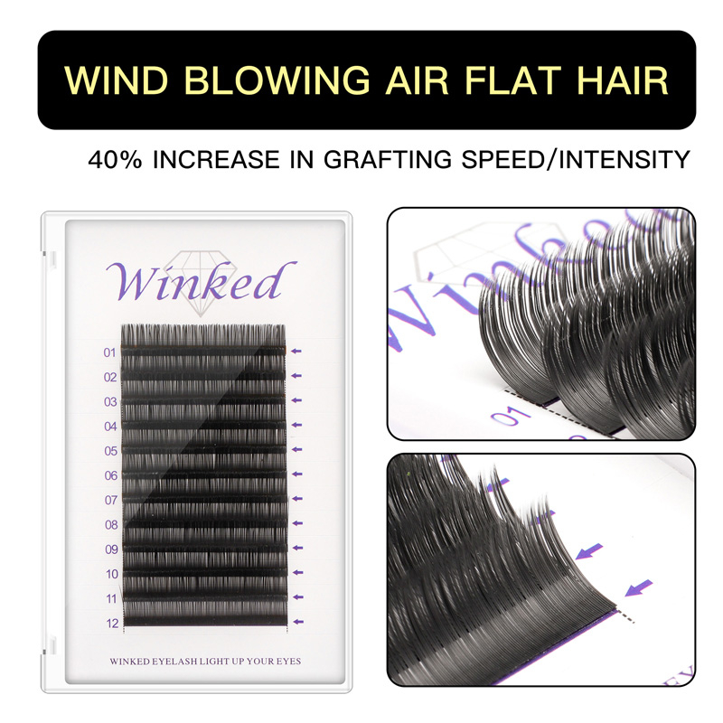 Pestañas planas 0.1 0.15 0.20 ELLIPSE pestañas planas C CC D DD Curl Extensiones de pestañas planas Extensiones de pestañas negras mate 9-16 Mezcla (D-0.15, 9-16 Mezcla) 