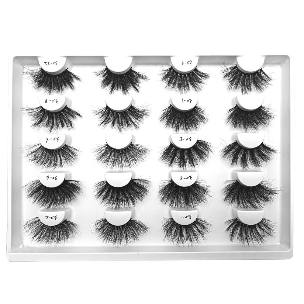 Strip de etiqueta de moda Fibra 4D Silk Eyelash